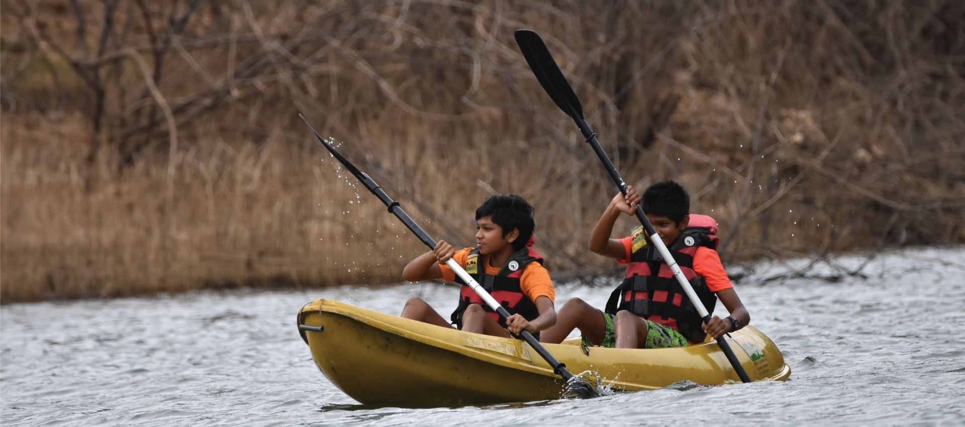 Canoeing in Samanalawewa