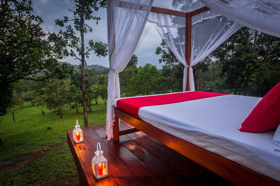 Ahaspokuna Glamping Lodge in Sri Lanka